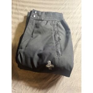 RefrigiWear 9441R Black Insulated Softshell Work Pants Mens Small Fleece Lined